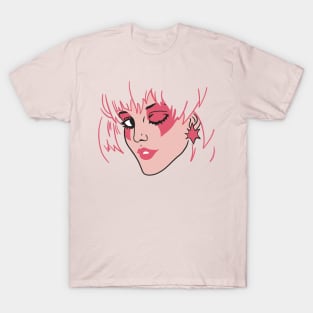 Jem and The Holograms - Jem Portrait Star T-Shirt